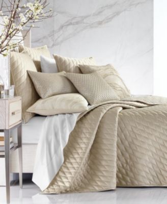 Hotel Collection - Moonstone King Coverlet, Created For Macy'S