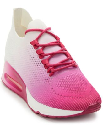 rose pink tennis shoes