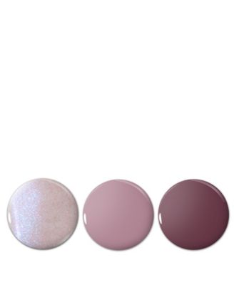 3-Pc. Royal Plum Lakur Enhanced Colour Nail Polish Set