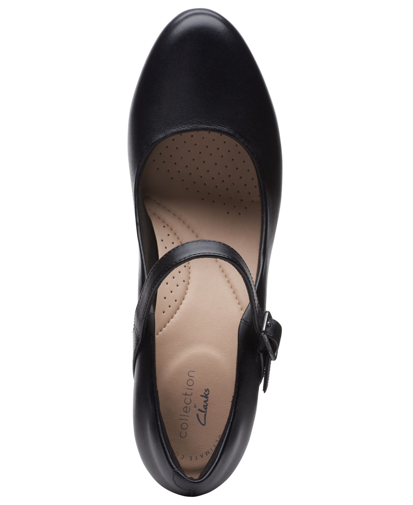 Обувь Clarks Women's Ambyr Shine Dress Shoes, цвет: Чёрный кожаный — фото 4