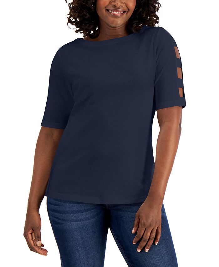 Karen Scott T-Shirt Dress, Created for Macy's - Macy's
