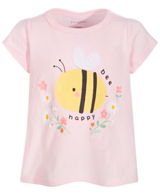 First Impressions - Toddler Girls Bumble Bee Cotton Top