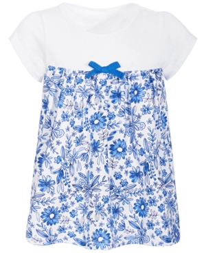 First Impressions Baby Girls Cotton Floral-Print Tunic Created for Macy's