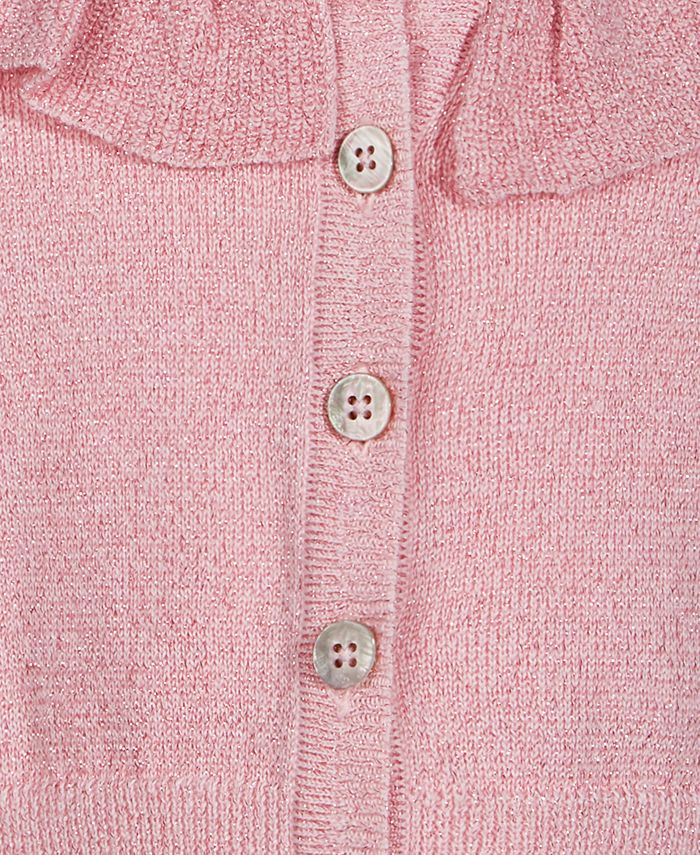 First Impressions Baby Girls Ruffle Cardigan, Created for Macy's Macy's