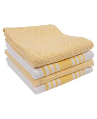 Madison Waffle Kitchen Towel, Set of 4 - Macy's