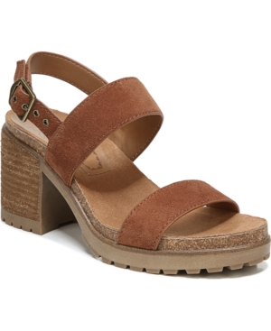 Zodiac Lola Block-Heel City Sandals Women's Shoes