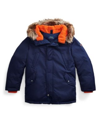 Polo Ralph Lauren Big Boys Down Parka Coat - Macy's