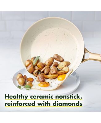 GreenPan Padova Reserve 8" and 10" Ceramic Non-stick Frypan Set 