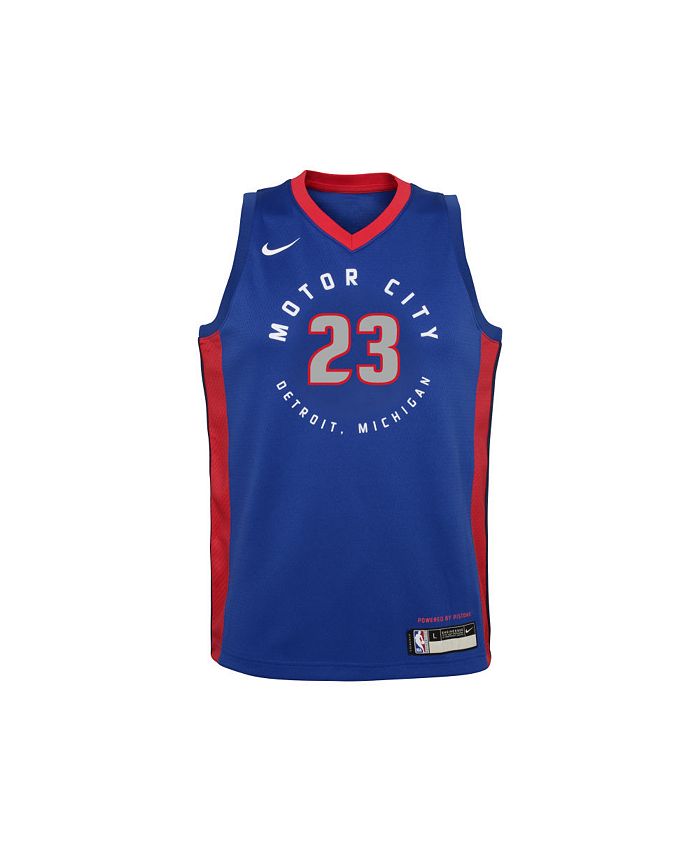 Nike Men's Blake Griffin Detroit Pistons City Edition Swingman Jersey - Red