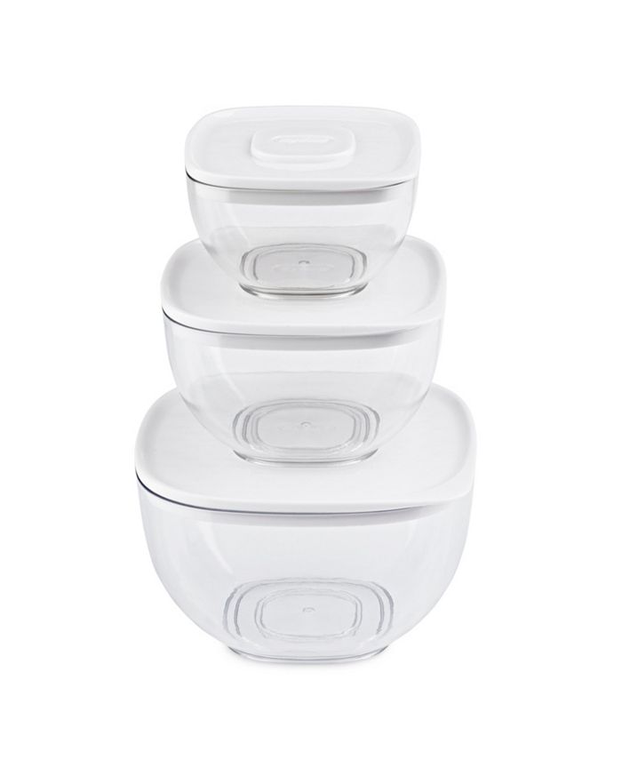 Zyliss MultiFunction Food Keepers Compact Storage Containers, Set of 3 Macy's
