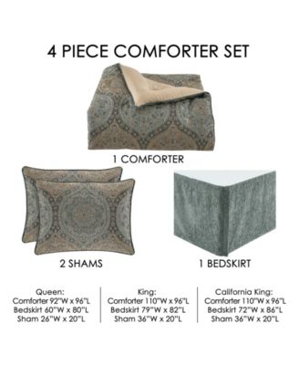 Dorset 4-Pc. Comforter Set, King
