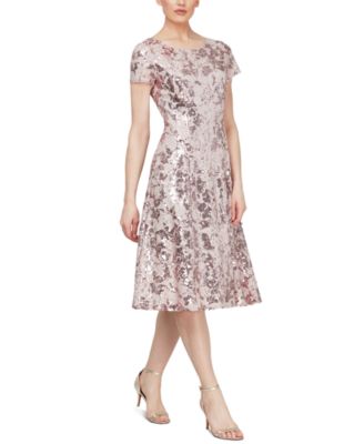 SL Fashions - Sequin Lace Dress