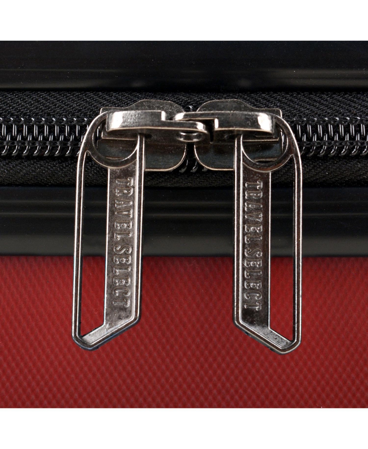 Travel Select Jaylen 3 Piece Hardside Spinners Set In Red