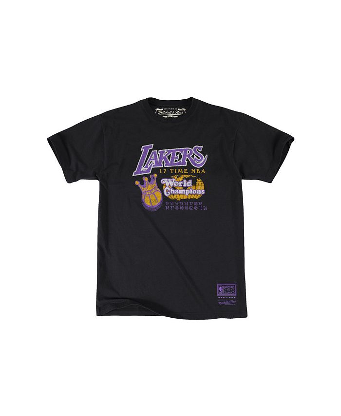 Mitchell & Ness - Men's Los Angeles Lakers World Champs T-Shirt