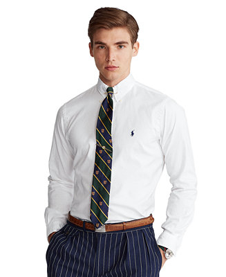 Polo Ralph Lauren Men's Classic-Fit Stretch Oxford Shirt - Macy's