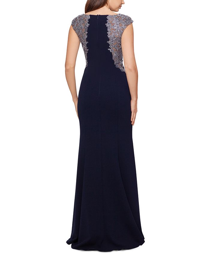 xscape lace gown