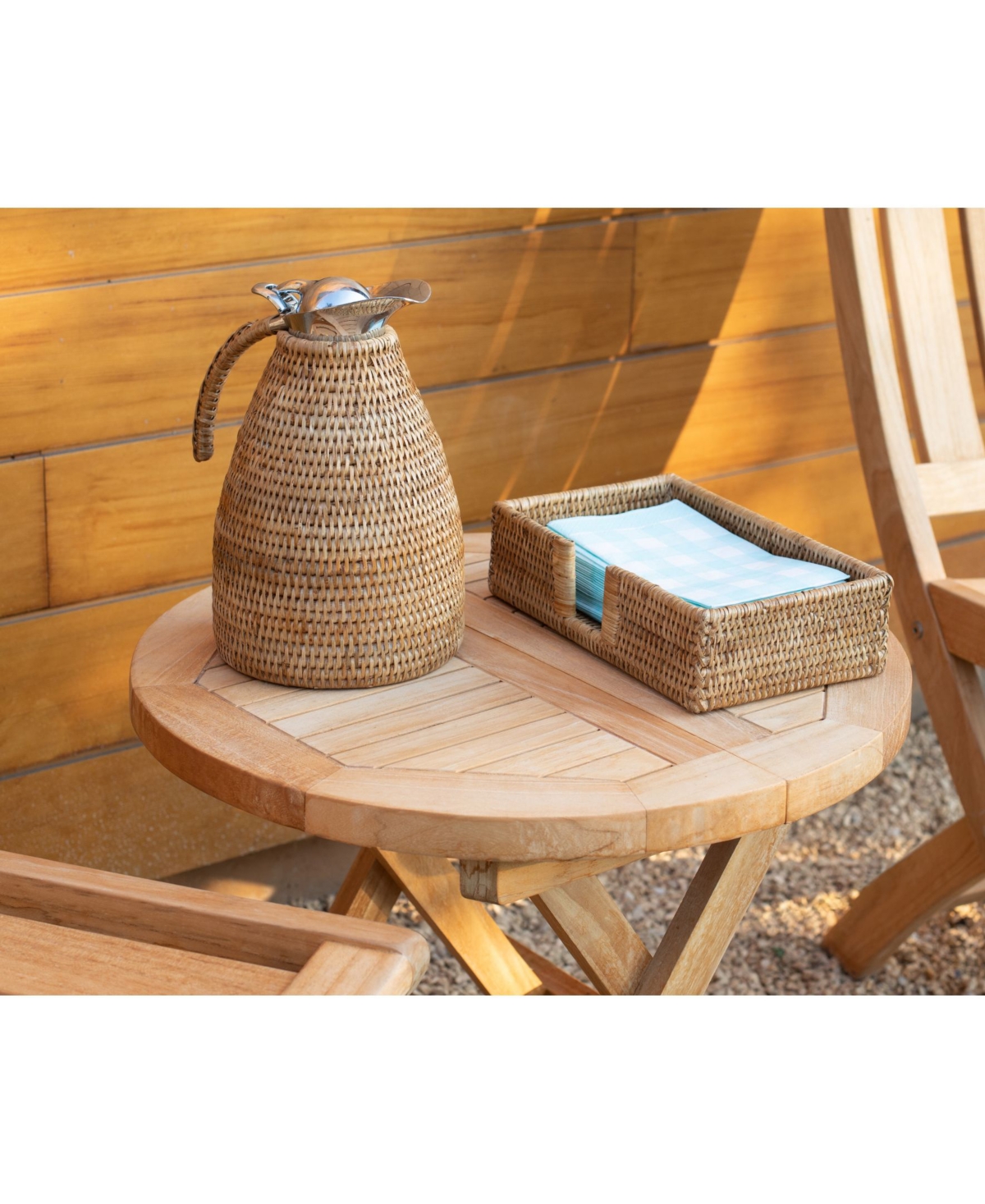 Artifacts Rattan 1.5 Liter Stainless Steel Thermos