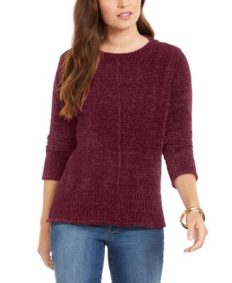 Style & Co Chenille Pullover Sweater, Created for Macy's - Macy's