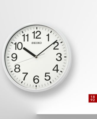 Classic White Office Clock