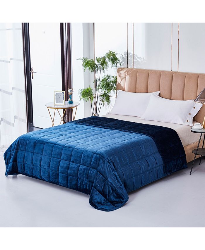 Sutton Home Weighted Blanket or Comforter 20lbs, Twin Macy's