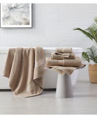 Solid Turkish Cotton 6-Pc. Bath Towel Set