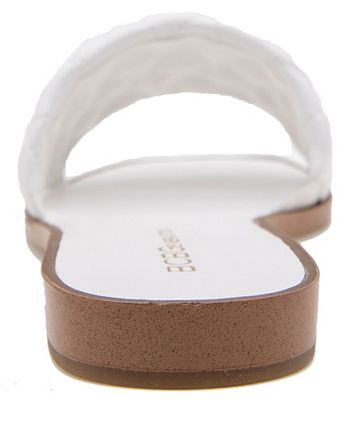 cross fluffy slippers