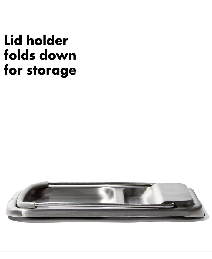 OXO Good Grips Stainless Steel Spoon Rest with Lid Holder Macy's