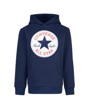 Converse Big Boys Chuck Patch Fleece Pullover Hoodie