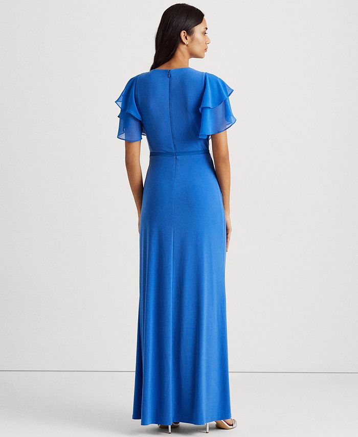 Lauren Ralph Lauren Ruffled Gown & Reviews - Dresses - Women - Macy's