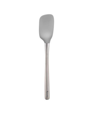 Flex-Core Stainless Steel Handled Spoonula, Silicone Spoon Spatula Head