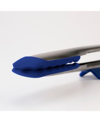 Tip Top Tongs, Easy-Grip Kitchen Tongs for Cooking With Silicone Tips
