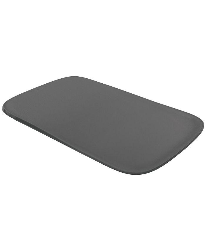 Tovolo Charcoal Plastic Hi-Low Cutting Board