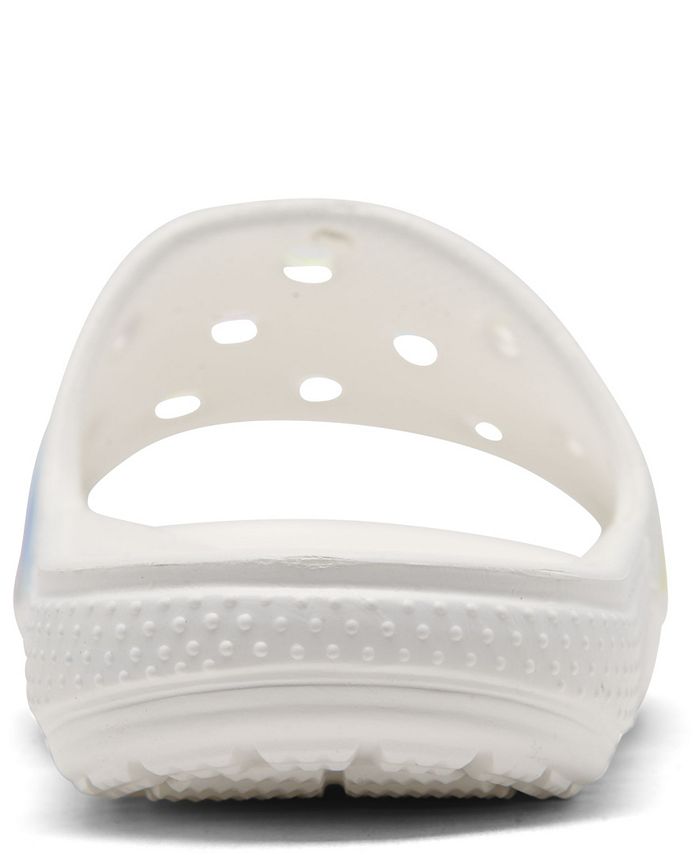 Crocs Women's TieDye Graphic Classic Slide Sandals from Finish Line