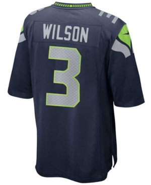 Nike Kids' Russell Wilson Seattle Seahawks Game Jersey Big Boys (8-20)