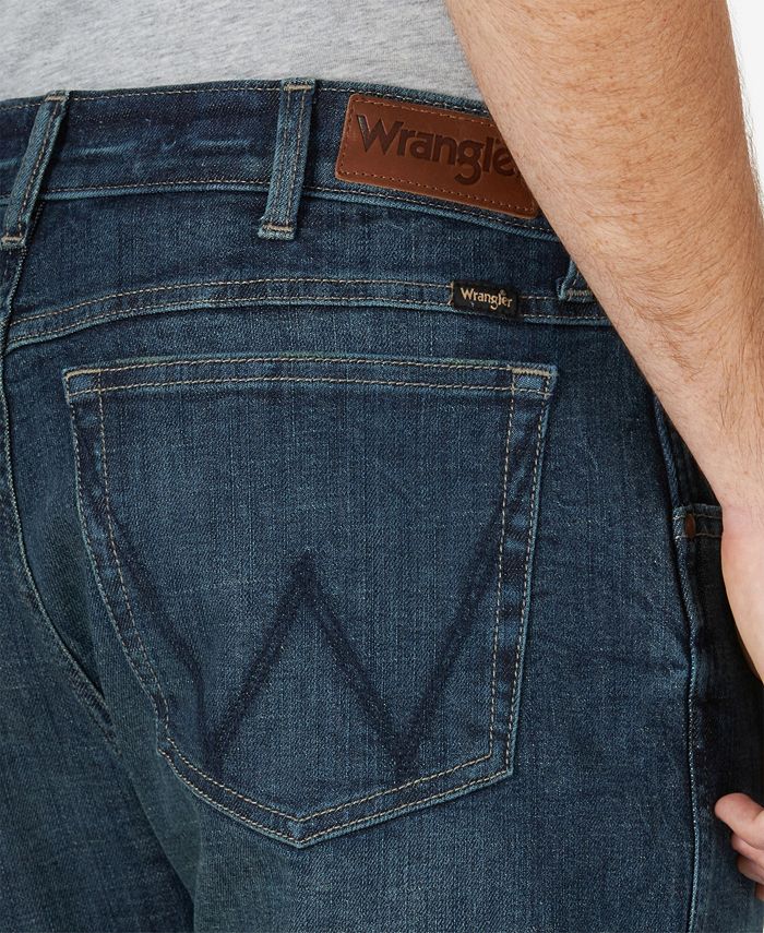 Wrangler Men's Slim Straight Fit Jean - Macy's