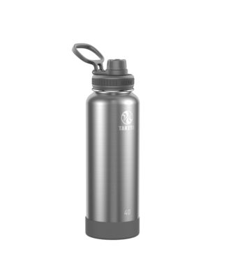 Takeya USA Corporation Takeya Actives 14oz Insulated Stainless Steel Water  Bottle with Insulated Spout Lid - Macy's