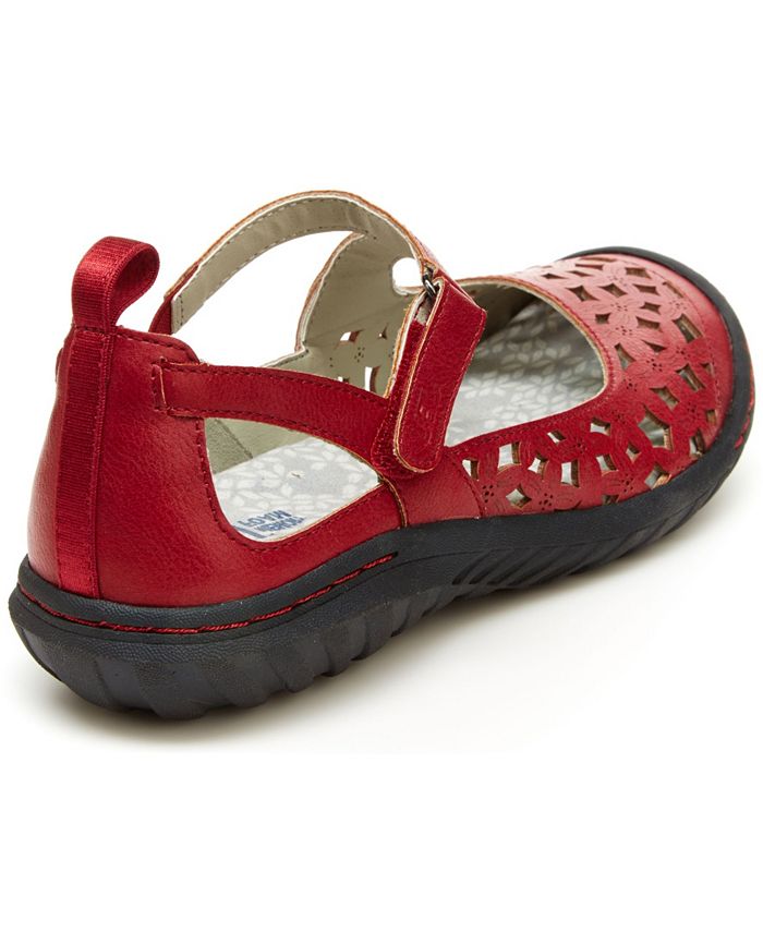 JBU Women's Bellrose Casual Mary Jane Flats & Reviews - Flats - Shoes ...