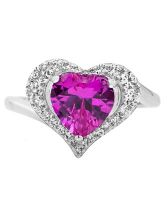 Women's Heart Ring in Sterling Silver