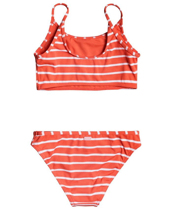 Roxy Big Girls Kinda Savage 2 Piece Swimsuit & Reviews - Swimwear ...