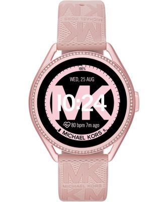 michael kors access watch pink