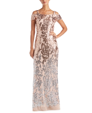 Rm richards best sale cold shoulder gown