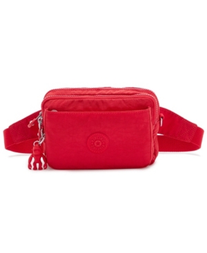 Kipling Abanu Mini Convertible Sling Bag In Red Rouge