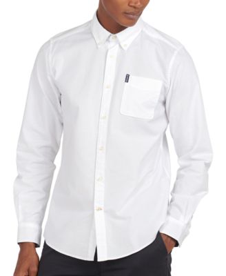Barbour - Men's Brooklime Tailored-Fit Stretch Oxford Shirt