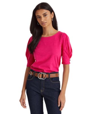 Lauren Ralph Lauren - Puffed Sleeve Top