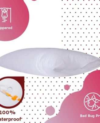 Bed Bug Proof and Water-resistant Anti-allergenic Pillow Protectors
