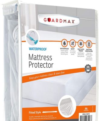 Fitted Water-resistant Anti-allergenic Mattress Protector, Twin XL