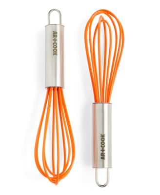 Art & Cook - Silicone Mini Whisks, Set of 2