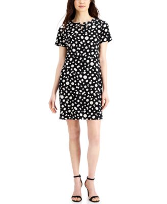 Anne Klein - Printed Shift Dress
