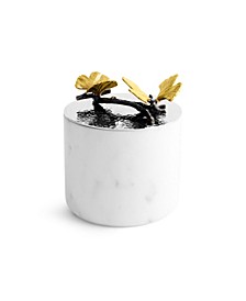 Butterfly Ginkgo Marble Candle