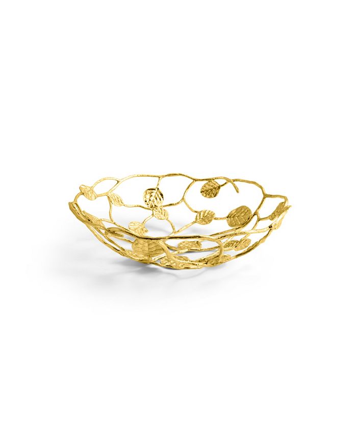 Michael Aram Botanical Leaf Gold Bread Basket - Macy's